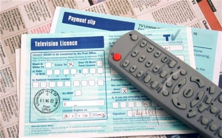 Так выглядит лицензия на домашнее телевидение в Великобритании