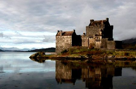 замок в Шотландии