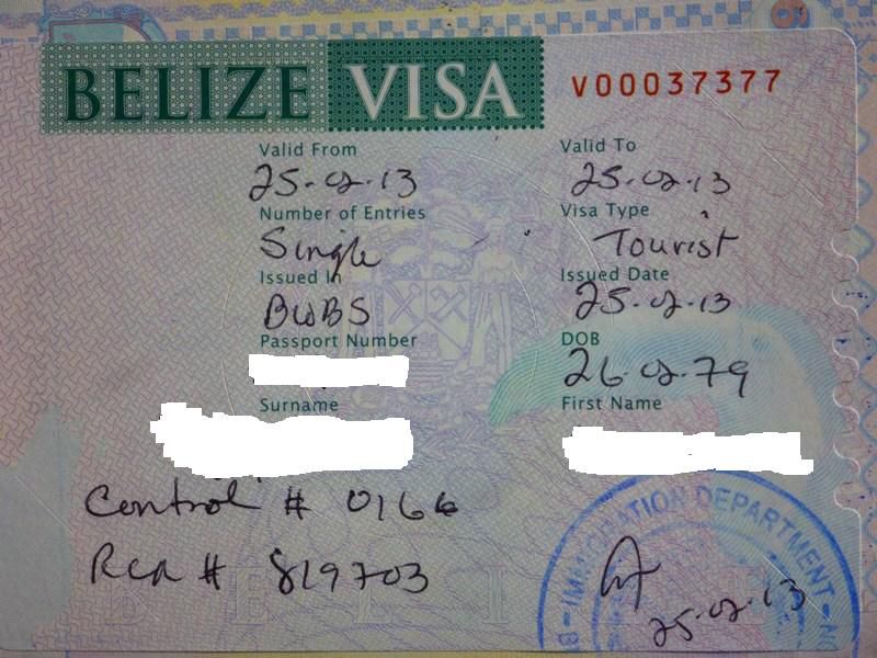 Как получить визу в Белиз в 2023 году