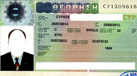 виза на кипр