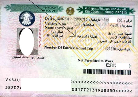 Сколько стоит виза в саудовскую аравию