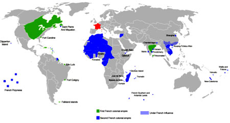 французские колонии