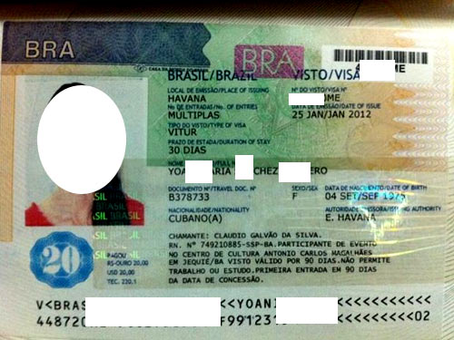 бразильская виза
