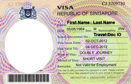виза в Сингапур