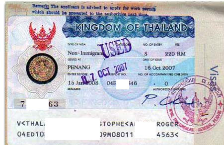 виза в Тайланд