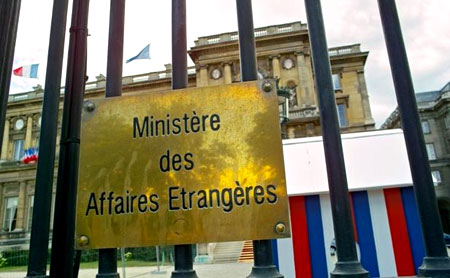 министерство иностранных дел Франции