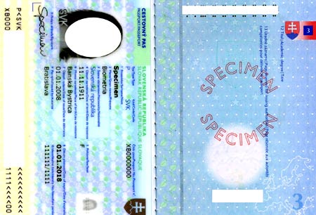 словацкий паспорт