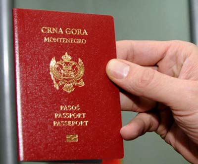 паспорт гражданина Черногории