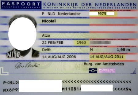 голландский паспорт