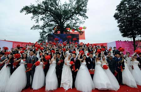 свадьба в Китае