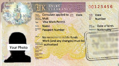 Английская рабочая виза