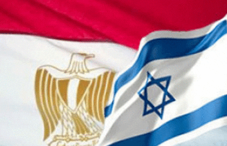 Флаги Египта и Израиля