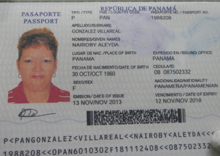 Паспорт Панамы