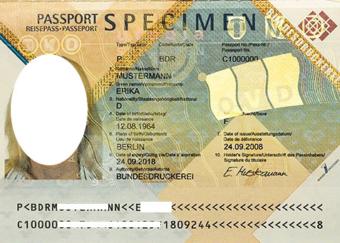 немецкий паспорт