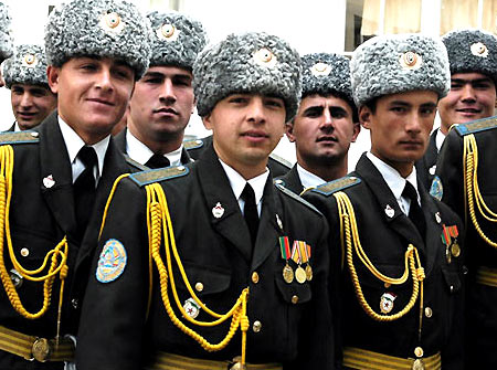 таджикские военные 