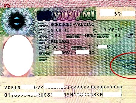 финская виза 