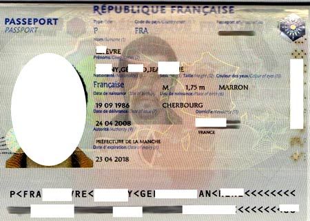 Французский паспорт 
