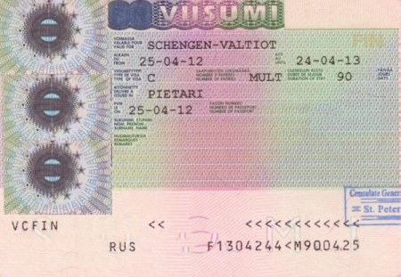 Финская виза