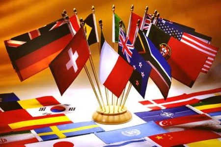 Флаги разных государств