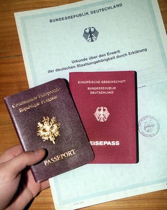Получение гражданства германии план описания франции