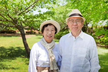 Пожилые японцы