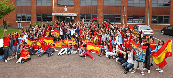 Студенты в Испании