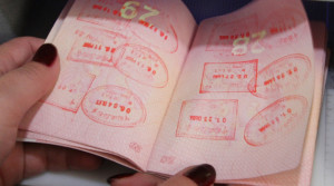 Паспорт с штампами