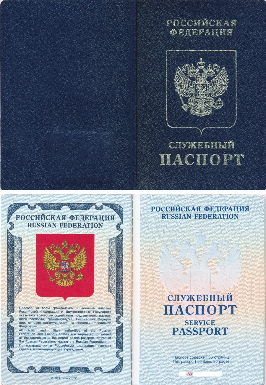 Дипломатический паспорт фото