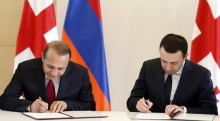 Президенты Грузии и Армении