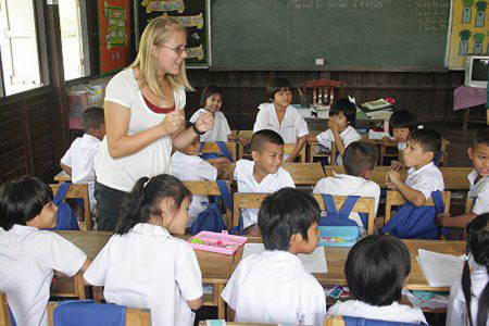Работа в Камбодже учителем