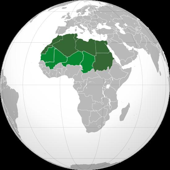 Страны Северной Африки и Ближнего Востока
