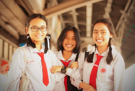 Студенты в Таиланде