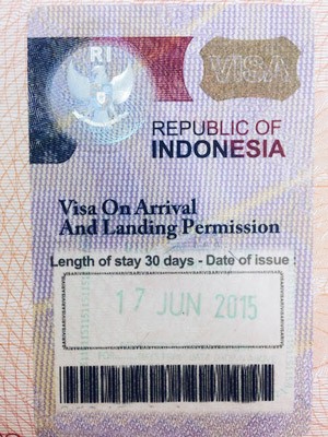 Виза по прибытию в Индонезию