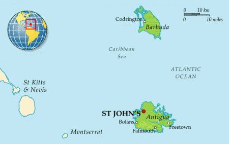 Острова Антигуа и Барбуда