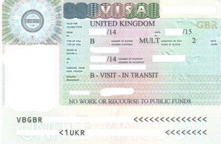 транзитная виза в Великобританию