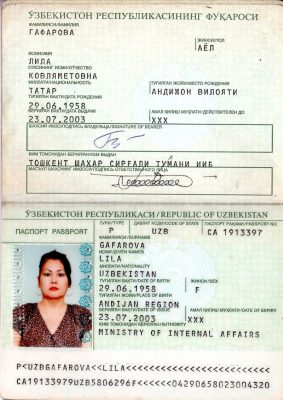 паспорт иностранного гражданина