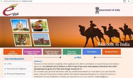 Сайт для получения электронной визы в Индию https://indianvisaonline.gov.in/evisa/tvoa.html 