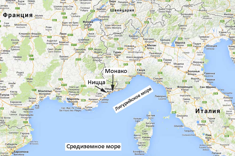 Княжество монако на карте европы как купить квартиру в германии