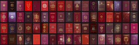 Паспорта разных стран мира