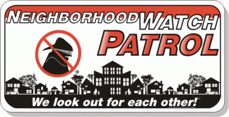 Плакат "Neighborhood Watch"