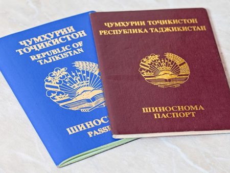 паспорт гражданина Таджикистана 