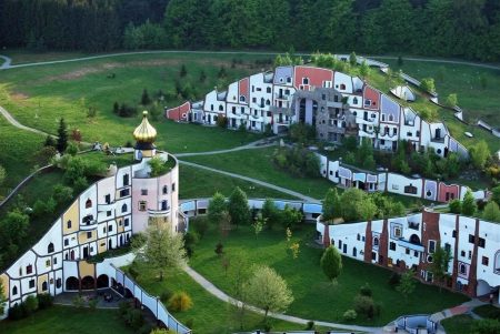 австрийская деревня Бад Блюмау Штирия 