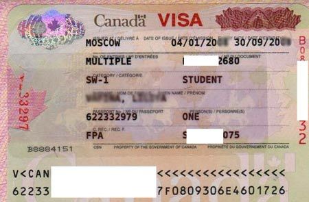 студенческая виза в Канаду