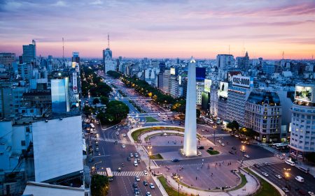 столица Аргентины - Буэнос-Айресе