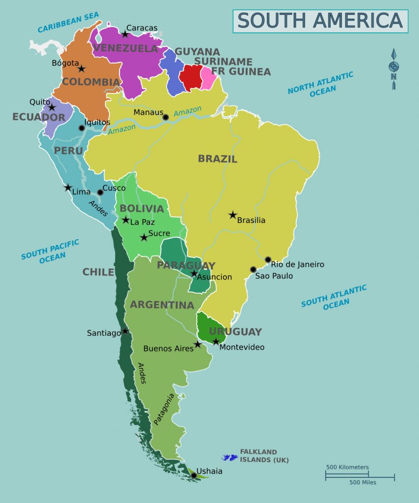 Безвизовые страны Латинской Америки