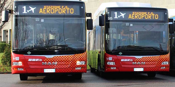автобусы в Бергамо