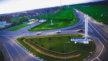 Въезд в Белореченск