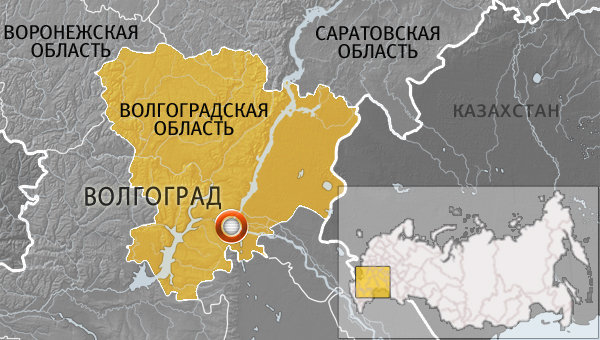 Карта областей России
