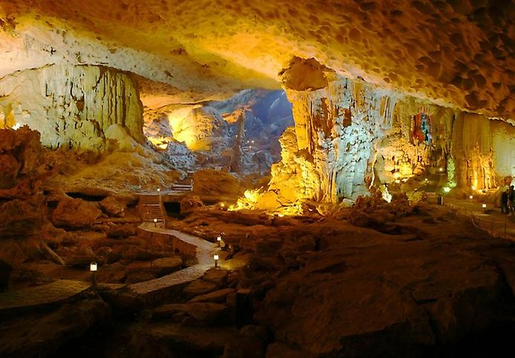 Пещера "Грот Бонау" - Хайфон (Вьетнам)