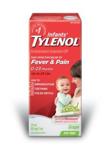Детский Тайленол от простуды